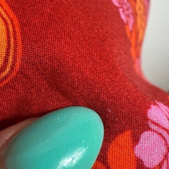 Farm Rio Printed Cutout Tiered-Hem Dress Size Medium - Picture 16 of 16